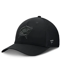 Fanatics Men's Black Columbus Blue Jackets Authentic Pro Road Flex Hat