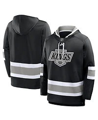 Fanatics Men's Black Los Angeles Kings Prime Time Fleece Hoodie