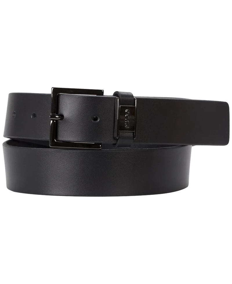 Hugo Men's Metal Buckle Dress Belt