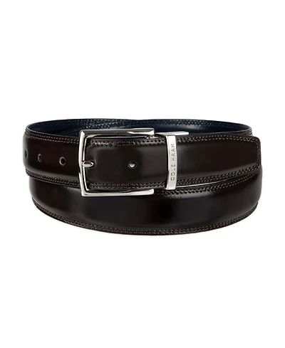 Cole Haan Men's Two-in-One Reversible Leather Dress Belt