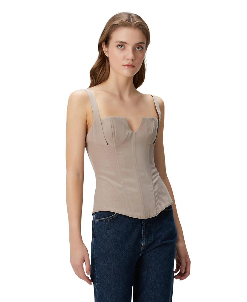 Pcfg Women's Structured Corset Top