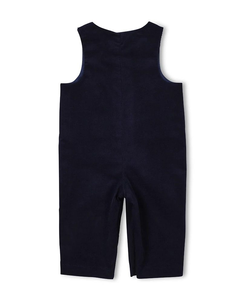 Florence Eiseman Baby Boys Corduroy Longall with Allover Embroidery