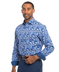 Nick Graham Men's Hillside Floral Modern Fit Shirt
