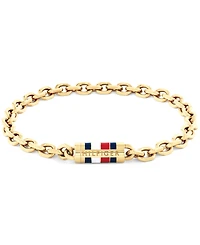 Tommy Hilfiger Men's Gold-Plated Stainless Steel Bracelet