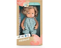Miniland My Friends and Me Collection Baby Girl Doll with Dark Blonde Hair and Vitalago
