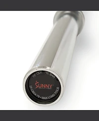 Sunny Health & Fitness 79” (6.6 ft) Olympic Barbell Bar