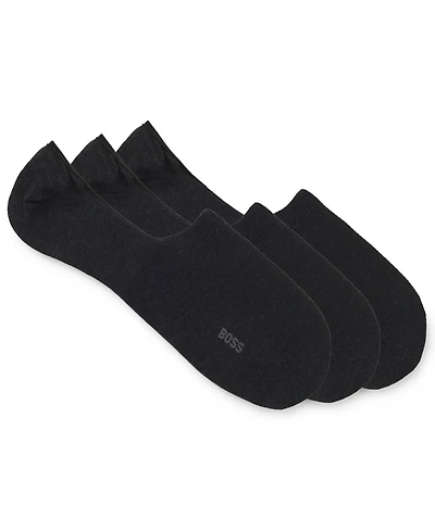 Hugo Boss Men's 3-Pack Low-Cut Socks