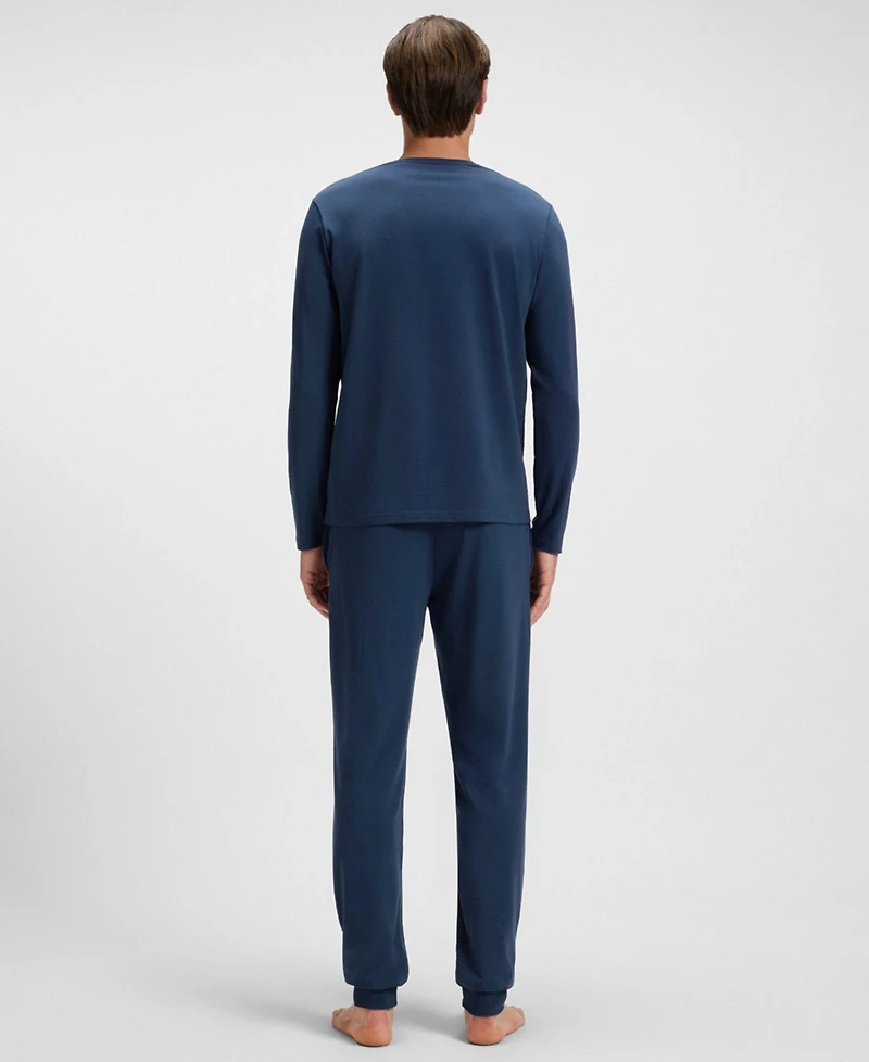 Boss Men's Mix and Match Long-Sleeve Crewneck T-Shirt