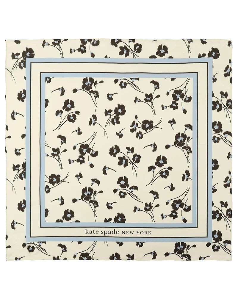 kate spade new york Women's Callia Lily Square Scarf