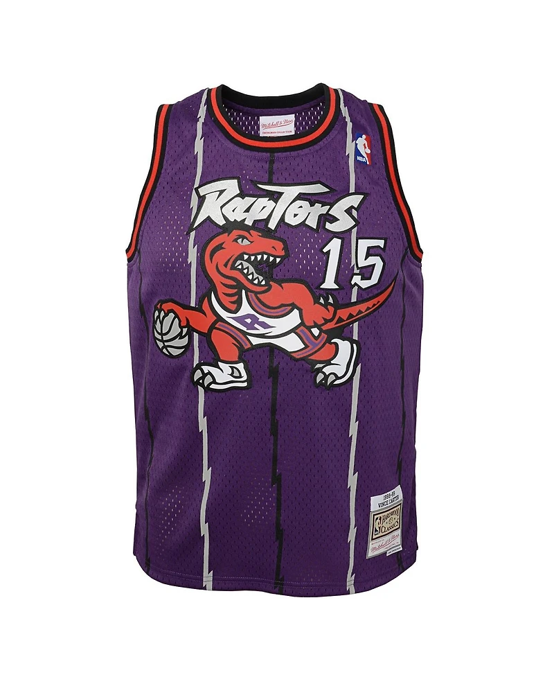 Mitchell & Ness Toddler Vince Carter Purple Toronto Raptors 1998/99 Swingman Jersey
