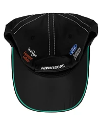 Checkered Flag Sports Men's and Women's Black Brad Keselowski Blue Forge Alliance Uniform Adjustable Hat