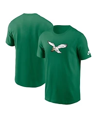 Nike Men's Kelly Green Philadelphia Eagles Rewind Logo Essential T-Shirt
