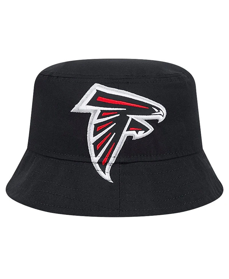 New Era Men's Black Atlanta Falcons Helmet Bucket Hat