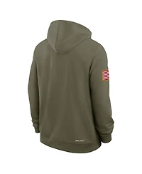 Nike Men's Olive Colorado Buffaloes 2025 Military Appreciation Dri-fit Hoodie