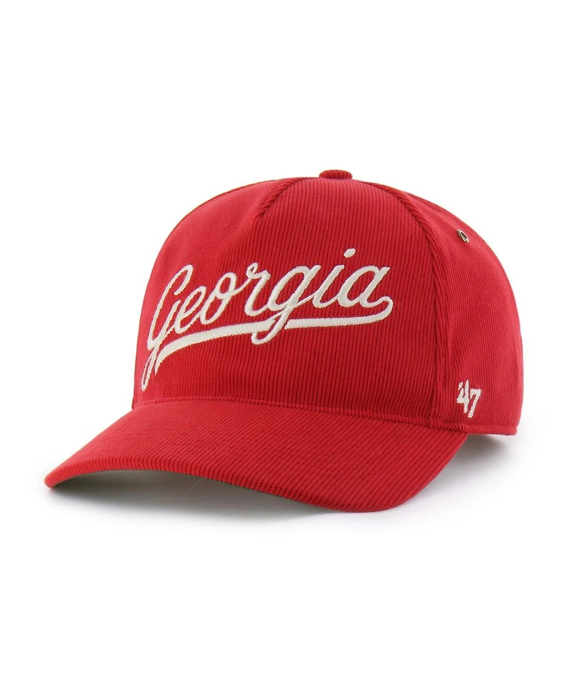 '47 Brand Men's and Women's Red Georgia Bulldogs Collections Golden Age Corduroy Hitch Adjustable Hat