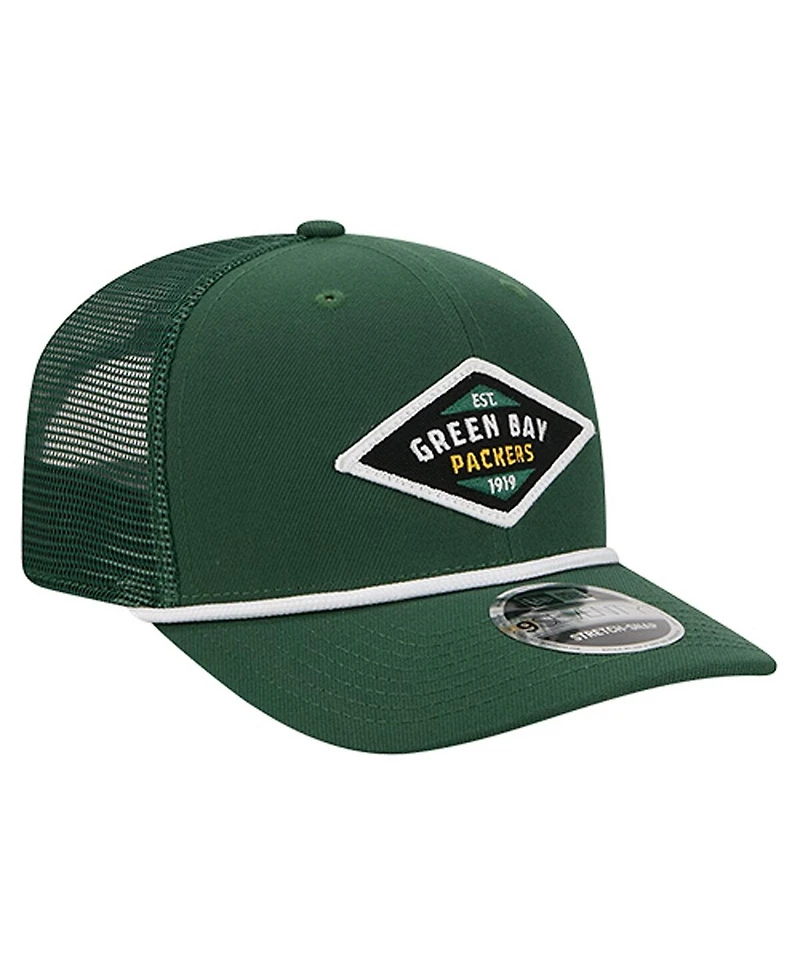 New Era Men's Green Bay Packers Team 9SEVENTY Adjustable Hat