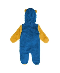 Outerstuff Baby Boys and Girls Powder Blue Los Angeles Chargers Stay Napping Fleece Bunting Full-Zip Sleeper