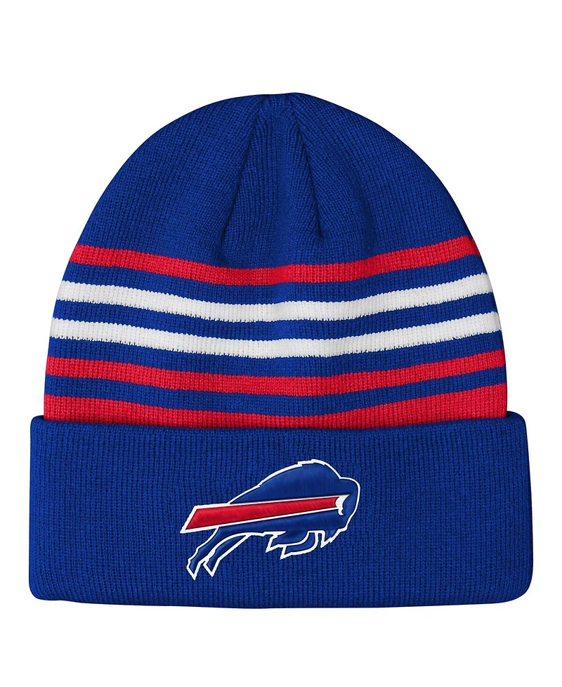 Outerstuff Big Boys and Girls Royal Buffalo Bills Essentials Cuffed Knit Hat