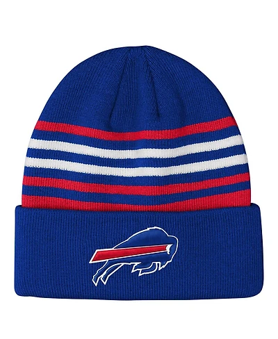 Outerstuff Big Boys and Girls Royal Buffalo Bills Essentials Cuffed Knit Hat