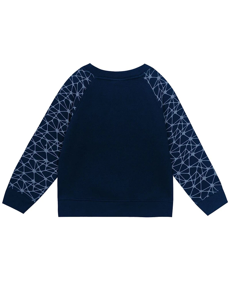 Outerstuff Toddler 2-Piece Navy Minnesota Timberwolves Nothing But Net Fleece Sweatshirt and Pants Set