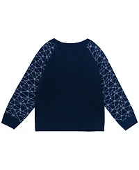 Outerstuff Toddler 2-Piece Navy Minnesota Timberwolves Nothing But Net Fleece Sweatshirt and Pants Set