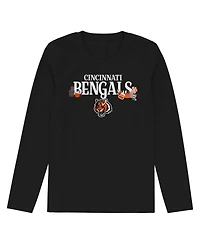 Outerstuff Preschool Black Cincinnati Bengals Chestnut Holiday Sleep Set