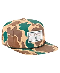 New Era Men's Camo San Francisco 49ers Duck Rope 19TWENTY Adjustable Hat