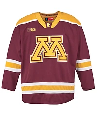Ccm Men's Maroon Minnesota Golden Gophers Home Replica Hockey Jersey
