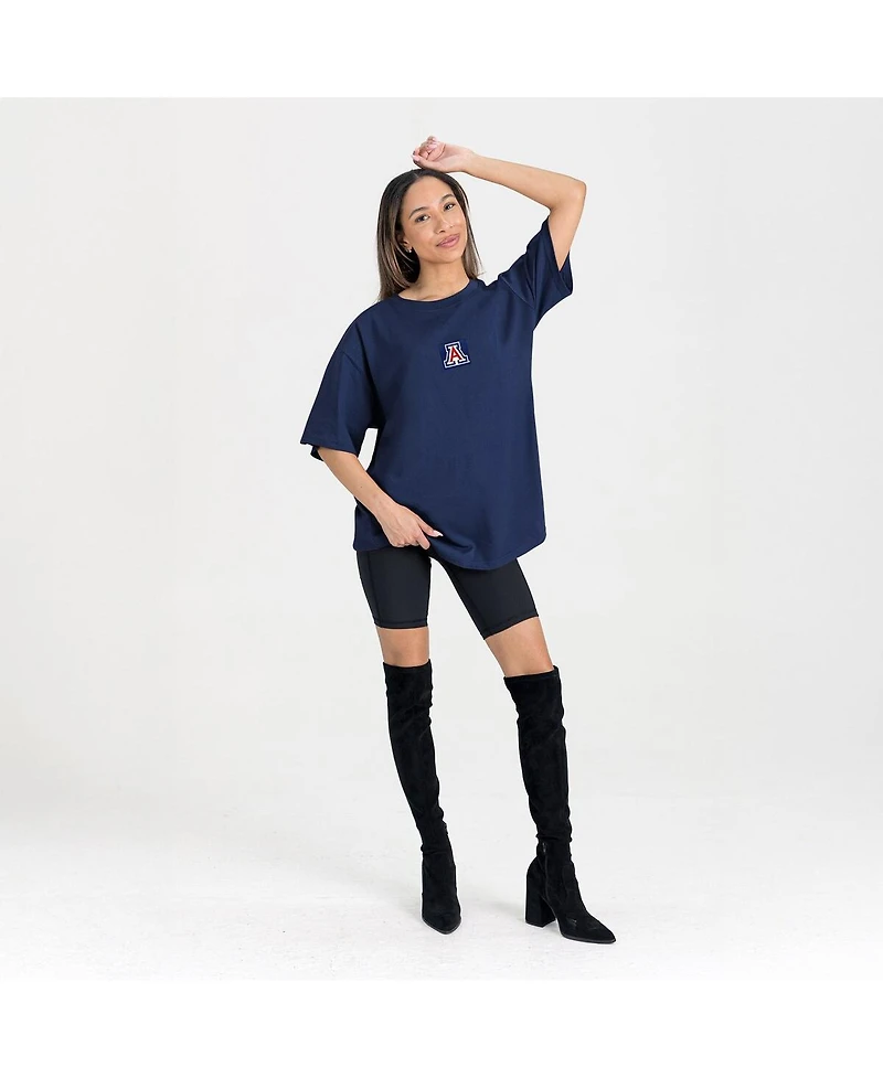 Gameday Couture Women's Navy Arizona Wildcats Oversized Back at Ya T-Shirt