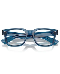 Oliver Peoples Men's Square Alfrey Eyeglasses, OV5570U