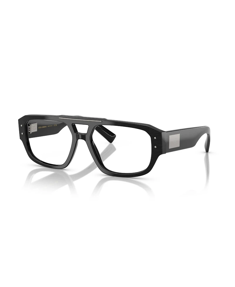 Dolce Gabbana Men's Aviator Eyeglasses