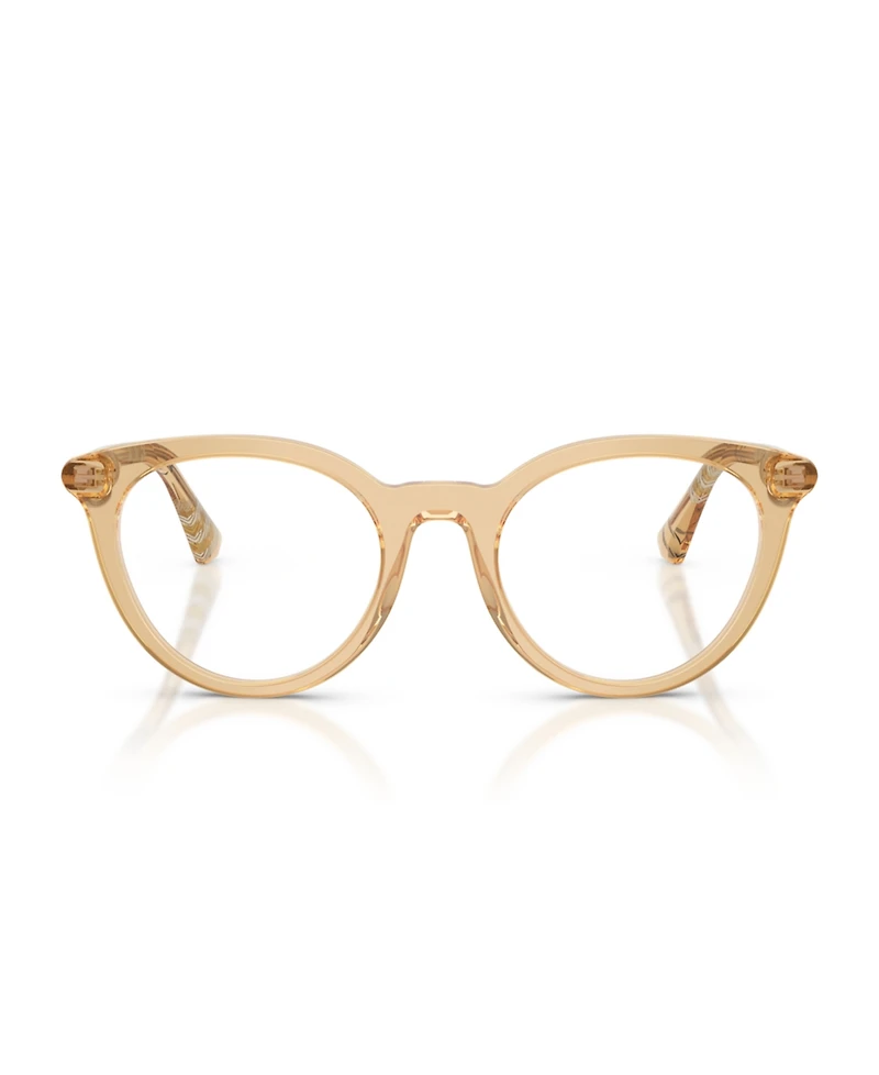 Burberry Women's Round Eyeglasses