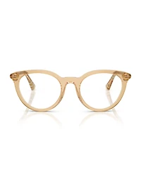 Burberry Women's Round Eyeglasses