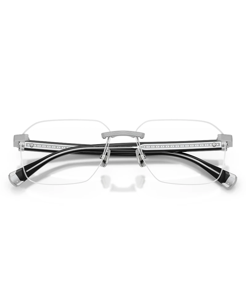 Brunello Cucinelli Men's Square Tyler Eyeglasses, BC1011T