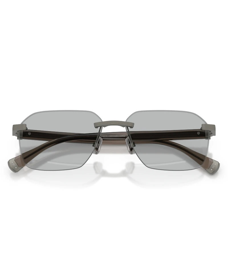 Brunello Cucinelli Men's Square Tyler Eyeglasses, BC1011T