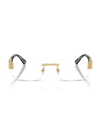 Versace Unisex Square Eyeglasses