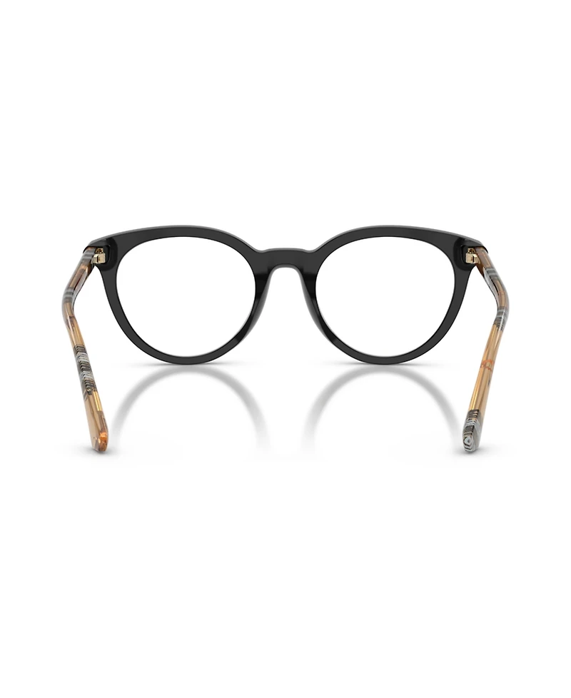 Burberry Women's Round Eyeglasses