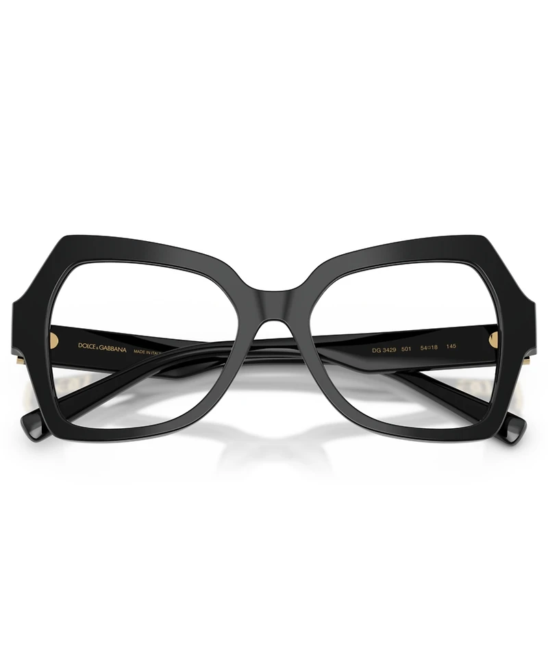 Dolce Gabbana Women's Butterfly Eyeglasses