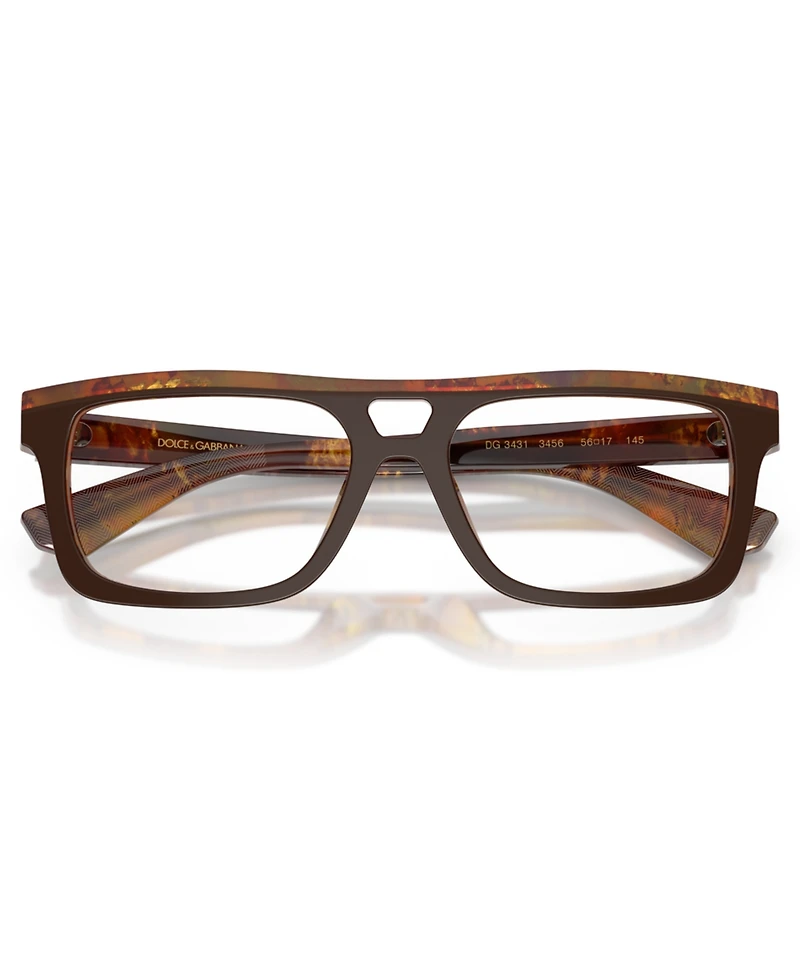 Dolce Gabbana Men's Square Eyeglasses