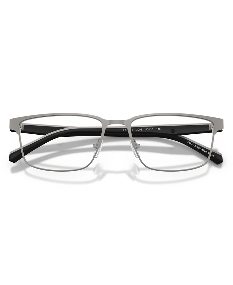 Emporio Armani Men's Square Eyeglasses