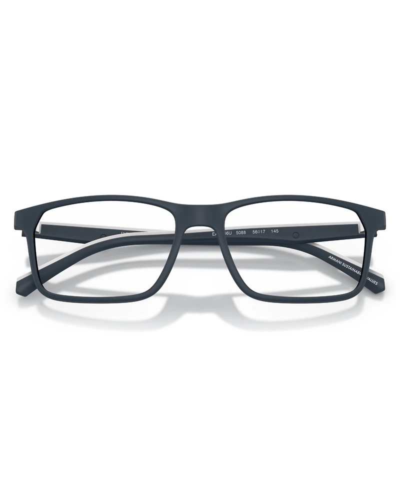Emporio Armani Men's Square Eyeglasses