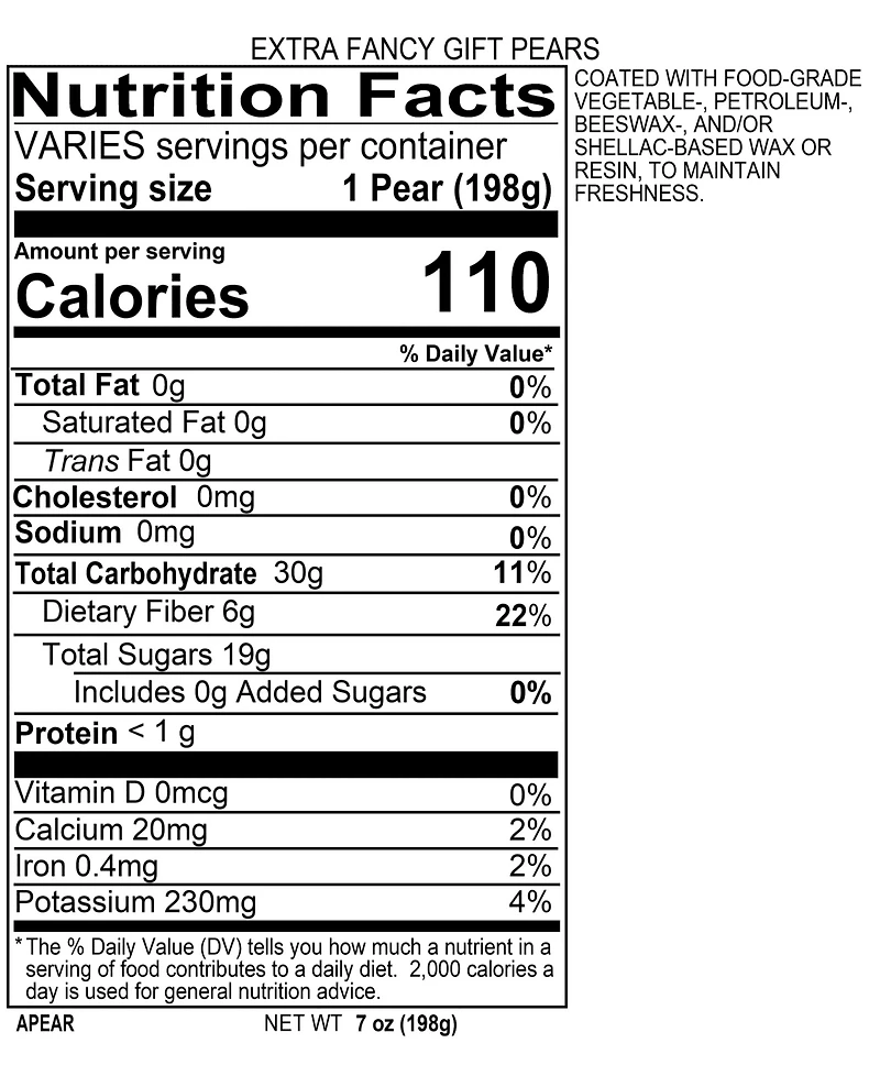 Harry & David Royal Riviera Gold Pear Gift