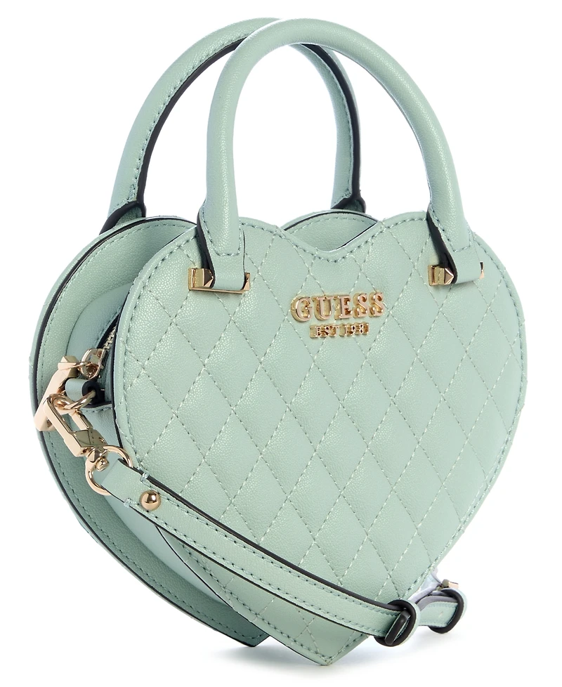 Guess Atabey Mini Heart Crossbody Bag