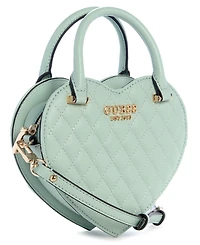 Guess Atabey Mini Heart Crossbody Bag