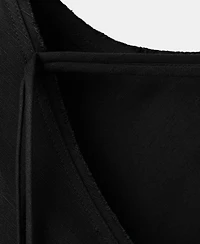 Mango Women's Back Opening Linen Dress