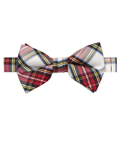Hallmark Holiday Traditions Men's Tartan Plaid Slim Bow Tie