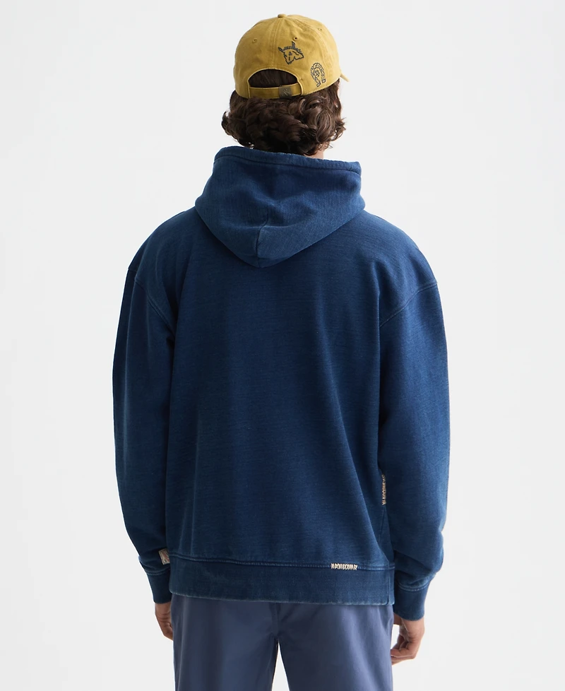 Scotch & Soda Men's Worked Out Twisted Hooded Sweatshirt