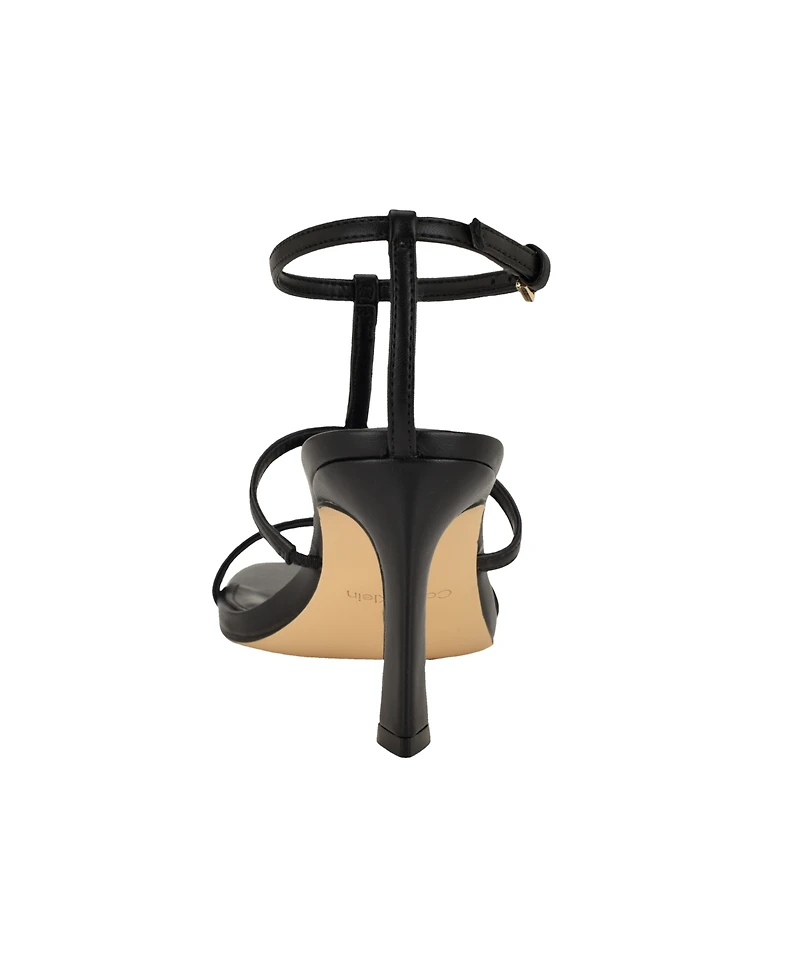 Calvin Klein Women's Pelara Caged Strappy Stiletto Sandals