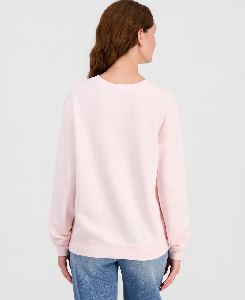 Love Tribe Juniors' Hello Kitty Crewneck Sweatshirt