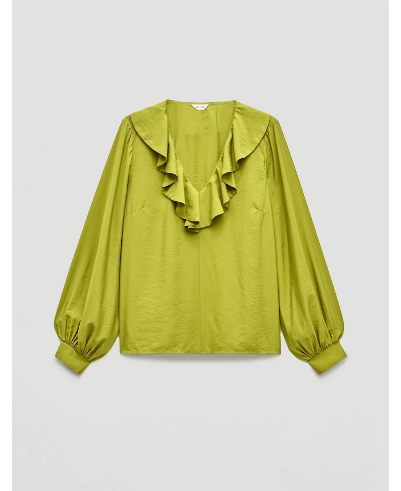 Hush Women's Air Flow Ruffle Blouse